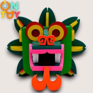 Quetzalcóatl Dios azteca | Figura decorativa para pared